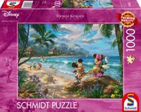 Puzzel - SCHMIDT SPIELE - DISNEY, Minnie & Mickey in Hawaii - 1000 stukjes - Vanaf 12 jaar - thumbnail