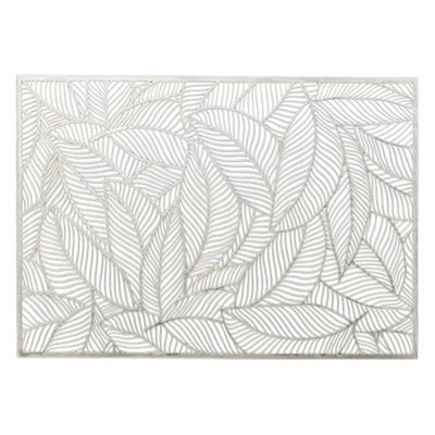 Placemat nissa 30x45 cm zilver kerstversiering Unique Living - Unique living