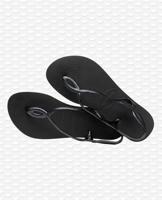 Havaianas Luna Slipper Dames Black 39/40 - thumbnail