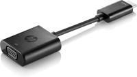 HP H4F02AA HDMI / VGA Adapter [1x HDMI-stekker - 1x VGA-bus] Zwart 0.045 m - thumbnail