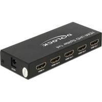 Delock 18684 HDMI UHD-splitter 1 x HDMI in > 4 x HDMI uit 4K - thumbnail
