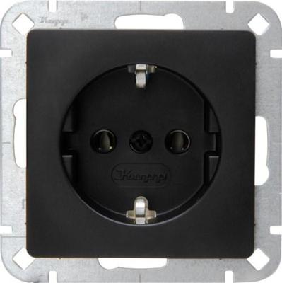 Enzo Kopp hk05 mat zwart inbouw stopcontact ra - 4621690 Enzo Kopp hk05 mat zwart inbouw stopcontact ra - 4621690