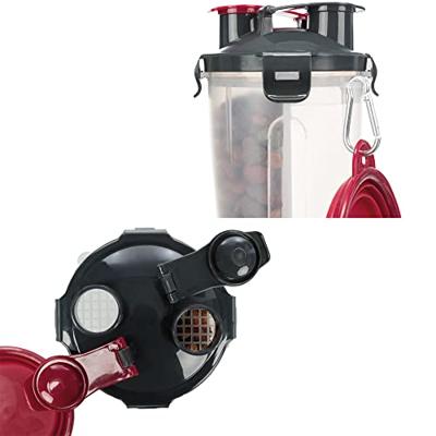Voer- en Waterreservoir voor onderweg 0,35 ltr Per 2