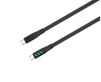 Havit CB6254 - USB Type C naar USB Type C oplaadkabel, 1 m (zwart) - thumbnail