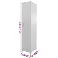 Lockerkast 38x45x180 cm - thumbnail