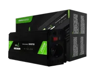 EcoLine - 12V naar 220V/230V Omvormer - 1000W Zuivere Sinus - Auto Omvormer met Afstandsbediening - thumbnail