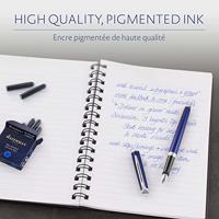 Waterman inktpatronen Standard, blauw (Serenity), blister van 36 stuks - thumbnail