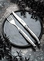Laguiole Style de Vie Steakmessen Premium Line RVS - 6 stuks - thumbnail