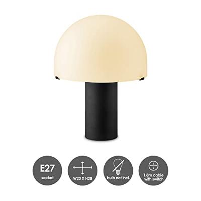 Light depot - tafellamp Mushroom metaal/glas - Outlet