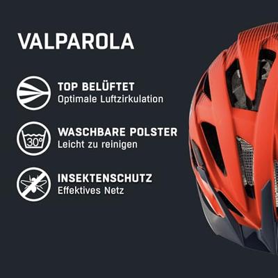 Olympic Sportswear Alpina sports tour helm valparola 51-56 oranjerood