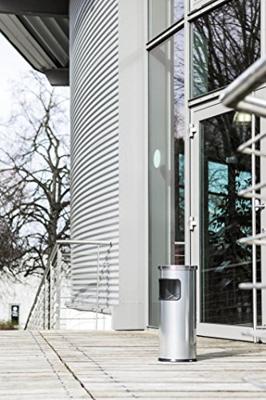 As-papierbak Durable 3373-23 rond RVS