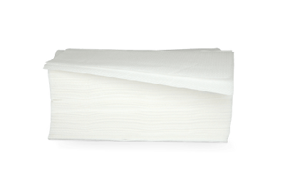 Handdoekpapier v-fold cellulose 2-laags 21 x 24 cm hoogwit Handdoekpapier v-fold cellulose 2-laags 21 x 24 cm hoogwit