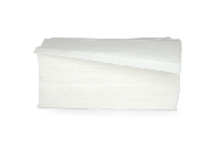 Handdoekpapier v-fold cellulose 2-laags 21 x 24 cm hoogwit - thumbnail