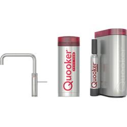Quooker Fusion Square kokendwaterkraan - draaibare uitloop - PRO3 incl. Cube reservoir - Warm / kokend / bruisend / gefilterd water - RVS 3FSRVS-CUBE Quooker Fusion Square kokendwaterkraan - draaibare uitloop - PRO3 incl. Cube reservoir - Warm / kokend / bruisend / gefilterd water - RVS 3FSRVS-CUBE
