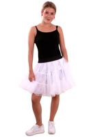 Petticoat wit 3-laags volwassenen - thumbnail