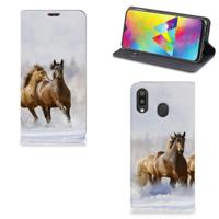 Samsung Galaxy M20 | Hoesje maken | Paarden - thumbnail