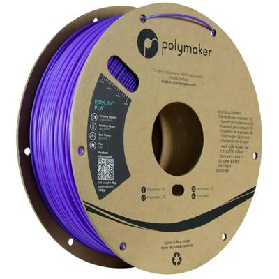 Polymaker PA02071 Temperature Color Changing Filament PLA kunststof Kleurverandering 1.75 mm 1000 g Paars, Pink, Doorschijnend PolyLite™ 1 stuk(s) Polymaker PA02071 Temperature Color Changing Filament PLA kunststof Kleurverandering 1.75 mm 1000 g Paars, Pink, Doorschijnend PolyLite™ 1 stuk(s)