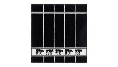 DDDDD DDDDD Keukendoek Koe 50x55 Zwart