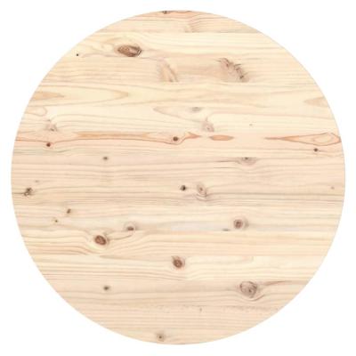 Tafelblad Ø90x2,5 cm massief grenenhout