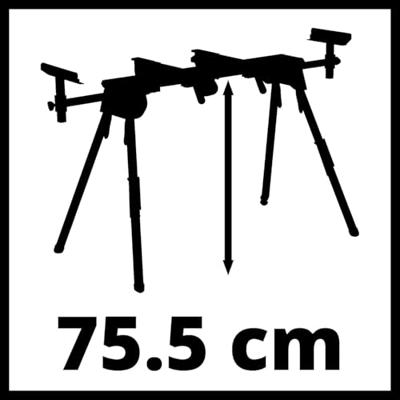 Einhell MSS 1608 Kapzaag-onderstel Uittrekbaar Einhell MSS 1608 Kapzaag-onderstel Uittrekbaar