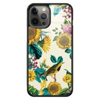 iPhone 12 Pro Max glazen hardcase - Sunflowers - thumbnail