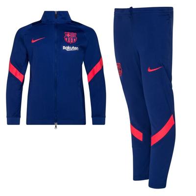 Nike Junior FC Barcelona trainingspak kobaltblauw/rood Nike Junior FC Barcelona trainingspak kobaltblauw/rood