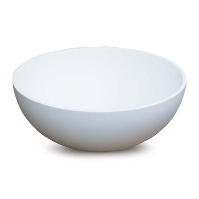 Waskom Luca Sanitair Rond 40x40x15 cm Solid Surface 8 mm Dik Mat Wit Luca Sanitair Waskom Luca Sanitair Rond 40x40x15 cm Solid Surface 8 mm Dik Mat Wit Luca Sanitair