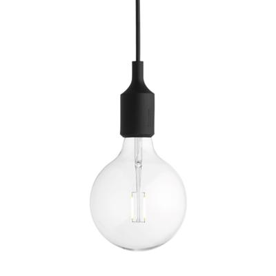 Muuto E27 Socket Hanglamp LED Zwart Muuto E27 Socket Hanglamp LED Zwart