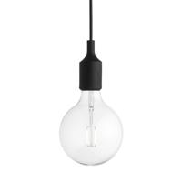 Muuto E27 Socket Hanglamp LED Zwart - thumbnail