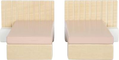 Poppenhuismeubels SLAAPKAMER SMALL FOOT® meerkleurig