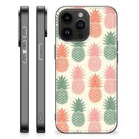 iPhone 15 Pro Max Back Cover Hoesje Ananas - thumbnail