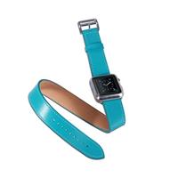 Kakapi Double Strap bandje - Turquoise - Geschikt voor Apple Watch 44mm / 45mm / 46mm / 49mm - thumbnail