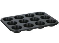 Alpina muffinbakvorm 35x26.5x3 cm zwart - thumbnail