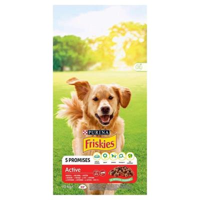 PURINA Friskies Active - droog hondenvoer - 10 kg