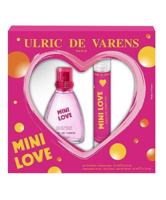 Ulric de Varens Giftset Mini Love Roze Eau de parfum + Mini Spray - thumbnail