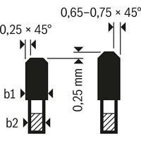 Bosch Accessories Expert for Steel 2608643063 Cirkelzaagblad 355 x 25.4 x 2.2 mm Aantal tanden: 90 1 stuk(s) - thumbnail