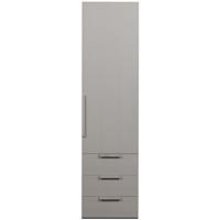 WOOOD Kledingkast 'Rens' 1-deurs, kleur Pebble Grey - thumbnail
