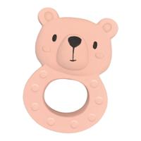 SES tiny talents bijtspeeltje bo beer 100% natuurrubber - thumbnail