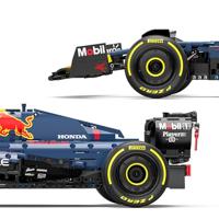 Rastar Red Bull Bouwset Max Verstappen 1:8 - thumbnail