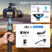 Sirui Monopod P-424FS + VA-10 Head - thumbnail