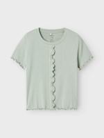 Name it zomer t-shirt S/S meisjes - blauw grijs - Nkfholimse - thumbnail