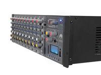 Omnitronic RM-1422FXA 12-kanaals power mixer met USB, DSP-FX & MP3 - thumbnail