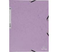 Elastomap exacompta aquarel a4 3 klep 400gr lila - thumbnail