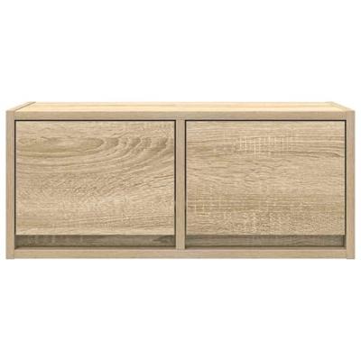 Tv-meubelen 2 st 60x31x25,5 cm bewerkt hout sonoma eikenkleurig
