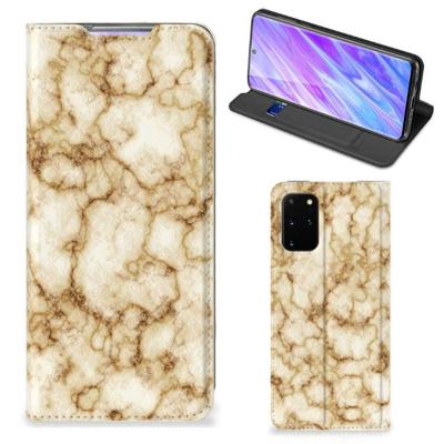 Samsung Galaxy S20 Plus | Standcase | Marmer Goud