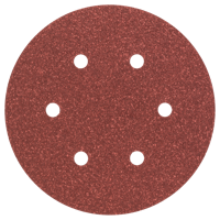 Bosch Accessoires Schuurblad Ø150 mm | G80 | WP | 6 Gaten | Velc | 5 stuks - 2609256A31 - thumbnail