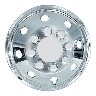 Carpoint wieldoppenset bolvormig 38 cm chroomkleurig