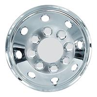 Carpoint wieldoppenset bolvormig 38 cm chroomkleurig - thumbnail