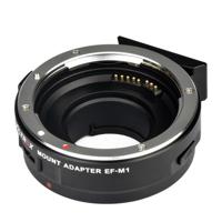 VILTROX® EF-M1 autofocus AF lens adapter converter met diafragmainstelling voor Canon EF EF-S lens op M4 / 3 camera's Panasonic GH5 GH4 GX7 GF7 GM5 Olympus OM-D E-M5 E-M10 - thumbnail