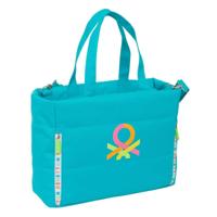 Laptoptas Benetton Summer Blauw 40 x 31 x 17 cm - thumbnail